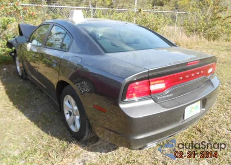 2014 Dodge Charger из США, поврежденный, VIN 2C3CDXBG4EH174424